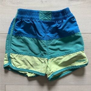 Patagonia Baby Color Block Boardshorts size 5T
